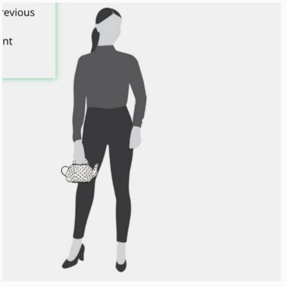 kate spade white black polka dot tea party teapot crossbody bag purse nwt - Picture 6 of 9